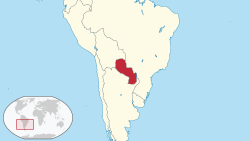 Paragvain Tazovaldkund República del Paraguay (isp.) Tetã Paraguái (guaranikš)