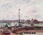 Pissarro - The Pilots’ Jetty, Le Havre, Morning, Cloudy and Misty Weather, 1903.jpg