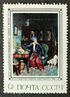 Soviet stamp 1976 Tretjakovskaja Galerija Fedotov Zavtrak Aristokrata 6k.JPG