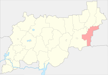 Поназыревский район на карте