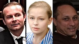 Экипаж старта корабля (сверху вниз): Клим Шипенко, Юлия Пересильд, Антон Шкаплеров