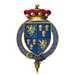 Coat of Arms of Sir John Beaumont, 4th Baron Beaumont, KG.png