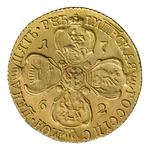 INC-776-r Пять рублей 1762 г. (реверс).png