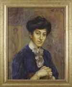 Kunstniku abikaasa Maria Fjodo, Kuzma Petrov-Vodkin, EKM j 4283 VM 574.jpg
