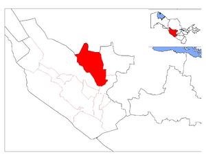 Шафирканский район на карте