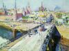 Коровин К. Москворецкий мост.1914.jpg