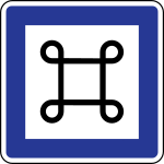 Latvia road sign 631.svg
