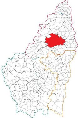 Ламастр на карте