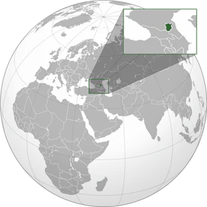 Ичкерия на карте