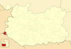 Расположение муниципалитета на карте провинции