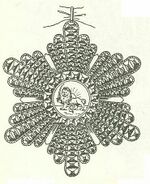 Militair Kleinood van de Orde van de Leeuw en de Zon IIIe Klasse Perzie 1890.jpg