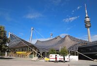 Olympic hall and Olympiaturm.JPG