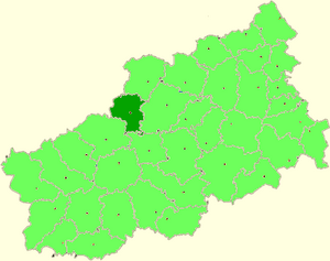 Фировский район на карте