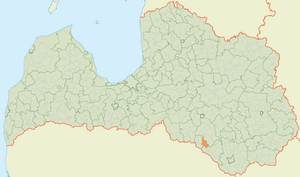 Асарская волость на карте