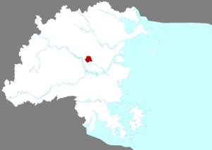 Гулоу на карте