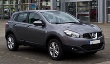 Nissan Qashqai (Facelift) – Frontansicht, 1. März 2014, Wuppertal.jpg