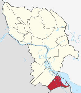 Bratislava boroughs map Čunovo.svg