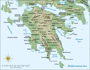 Peloponnese Middle Ages map-en.svg