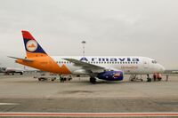 SSJ100 new flight Jerevan-Milan (7096147289).jpg