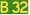 Australian Alphanumeric State Route B32.svg