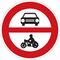 Zákaz vjezdu všech motorových vozidel