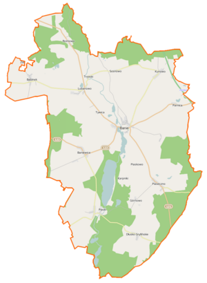 Бане на карте