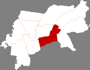 Бэйлинь на карте