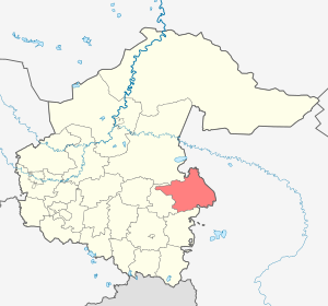 Викуловский район на карте