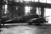 Mitsubishi A7M2 in a hangar of the Yokosuka Naval Air Technical Arsenal, circa in late 1945 (80-G-193476).jpg