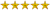 5 Gold Stars.svg
