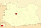 Расположение муниципалитета на карте провинции