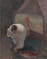 Camille Pissarro - Femme en chemise, près d’un lit (PD 1110).jpg