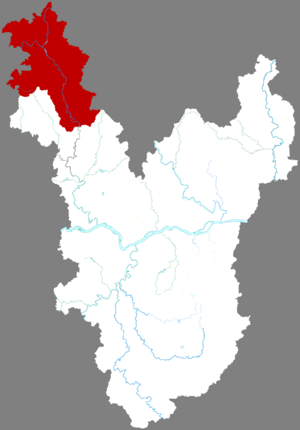 Мэншань на карте