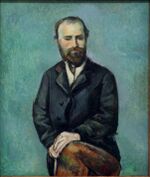 Portrait de l'artiste, d'après une photographie, par Paul Cézanne, Carnegie Museum of Art.jpg