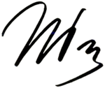 Изображение автографа