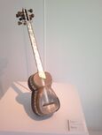 Azerbaijani musical instrument tar in Heydar Aliyev Center.jpg