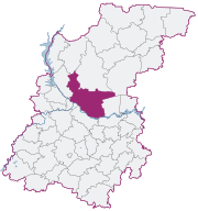 Borsky District on map of Nizhny Novgorod Region.svg