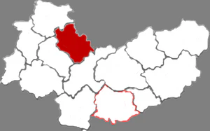 Шэньчи на карте