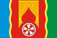 Flag of Pushkino (Moscow oblast) (2008).png