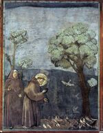 Giotto di Bondone - Legend of St Francis - 15. Sermon to the Birds - WGA09139.jpg