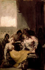 Goya y Lucientes, Francisco - Saint Isabel of Portugal Healing the Wounds of a Sick Woman - Google Art Project.jpg