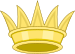 Heraldic eastern crown.svg