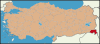 Latrans-Turkey location Hakkari.svg