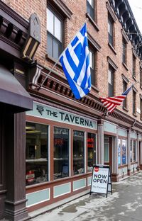 The Taverna Greek restaurant in Albany, New York.jpg