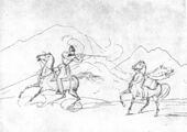 Лермонтов-Илл к повести А. А. Бестужева-Марлинского Аммалат-Бек-перо-чернила-1832-34.jpg