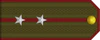 Lieutenant rank insignia (North Korean secret police).png