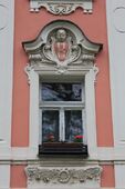 Барочное окно в Праге (Чехия)