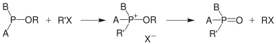 Arbuzov reaction general.svg