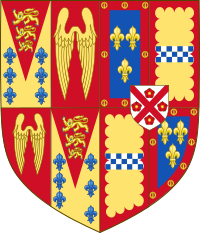 Arms of Lady Arbella Stuart.svg