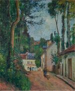 Camille Pissarro - Rue de Fond-de-l’Hermitage, Pontoise (PD 452).jpg